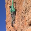 Dones al Nanda Devi - Sector el Pareto, Penya Ramiro, Alcublas. Una de les primeres ascencions a la via, Dones al Nanda Devi, oberta per Ximo fuertes i Albert Peris.