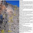 Croquis Parados al sol - Resea del sector el Tubo y la va de Parados al sol, en la escuela de escalada de Montanejos