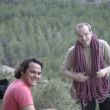 Ruben y Andries - Ruben y Andries recogiendo la cuerda.
Ruben and Andries folding the rope