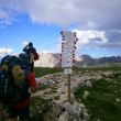 Orientándonos - Buscando el camino hacia el refugio Brentei