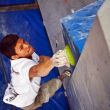 Lilo a muerte!! - El que quedó primero en la primera clasificación y tercero en la final del Campeonato de Escalada en Bloque y Dificultad Vértigo