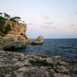 Llegada a las paredes - Vistas del primer sector si venimos andando desde la playa de Cala Santanyí.