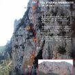 Croquis de la Fisura Noroeste - Resea sobre fotografa a color de la fisura Noroeste en el camino a las paredes del Morrn.