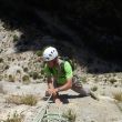 Javi Nieto rematando el largo - 