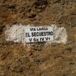 Cartel a pie de vía - 