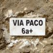 Cartel a pie de vía - 