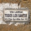 Cartel a pie de vía - 