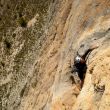 Solete en el paso clave del cuarto largo - 
