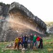 La internacional - Al final de la jornada y del sector Panoramix, una foto de grupo muy internacional... Bélgica, Hungría, Inglaterra, 'España'... Galiza, Euskal Herria y Pais Valencià