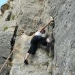 Patri intentando no ser como Pepillo - La escaladora más guapa del lugar...