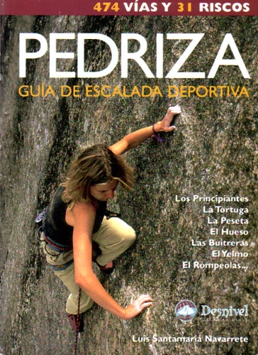 Pedriza, guĂa de escalada deportiva Pedriza, guĂa de escalada deportiva - GuĂa de la pedriza. VĂas dibujadas sobre dibujo. InformaciĂłn de las vĂas completa. Idioma: Castellano.
474 vĂas y 31 riscos